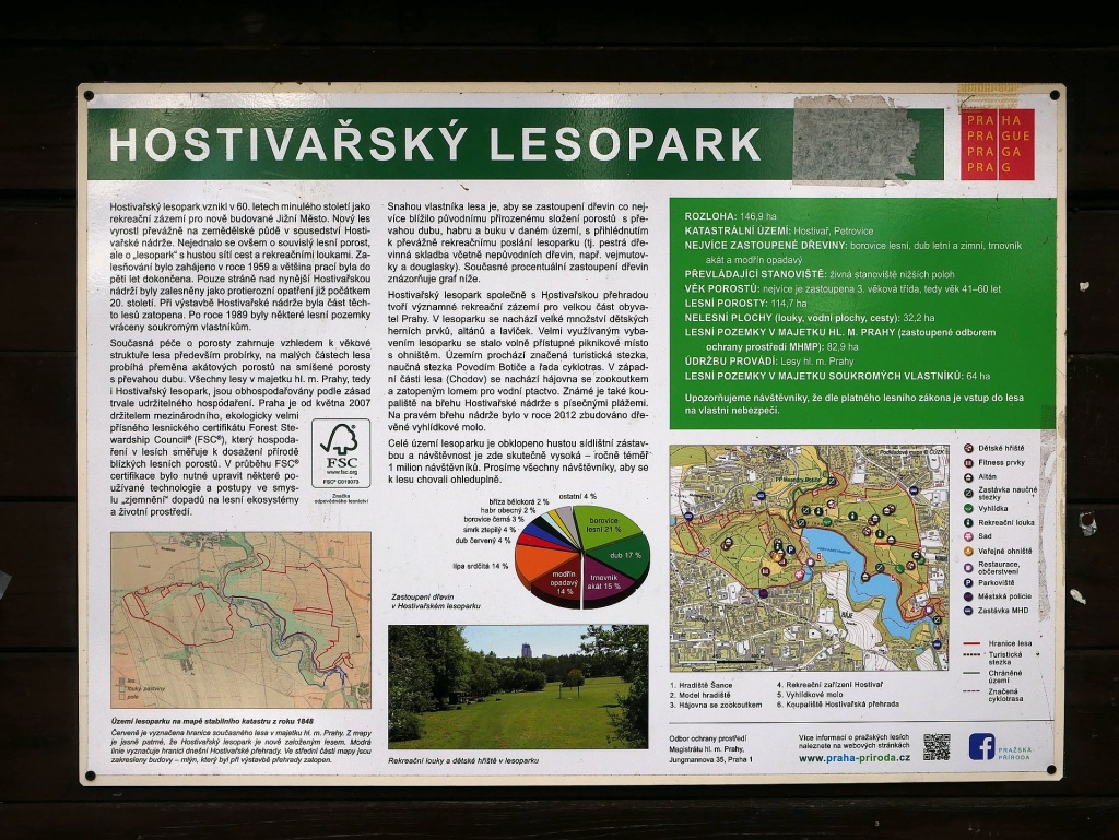 Ze Zimn Vych zky Do Hostiva sk ho Lesoparku Myko cz